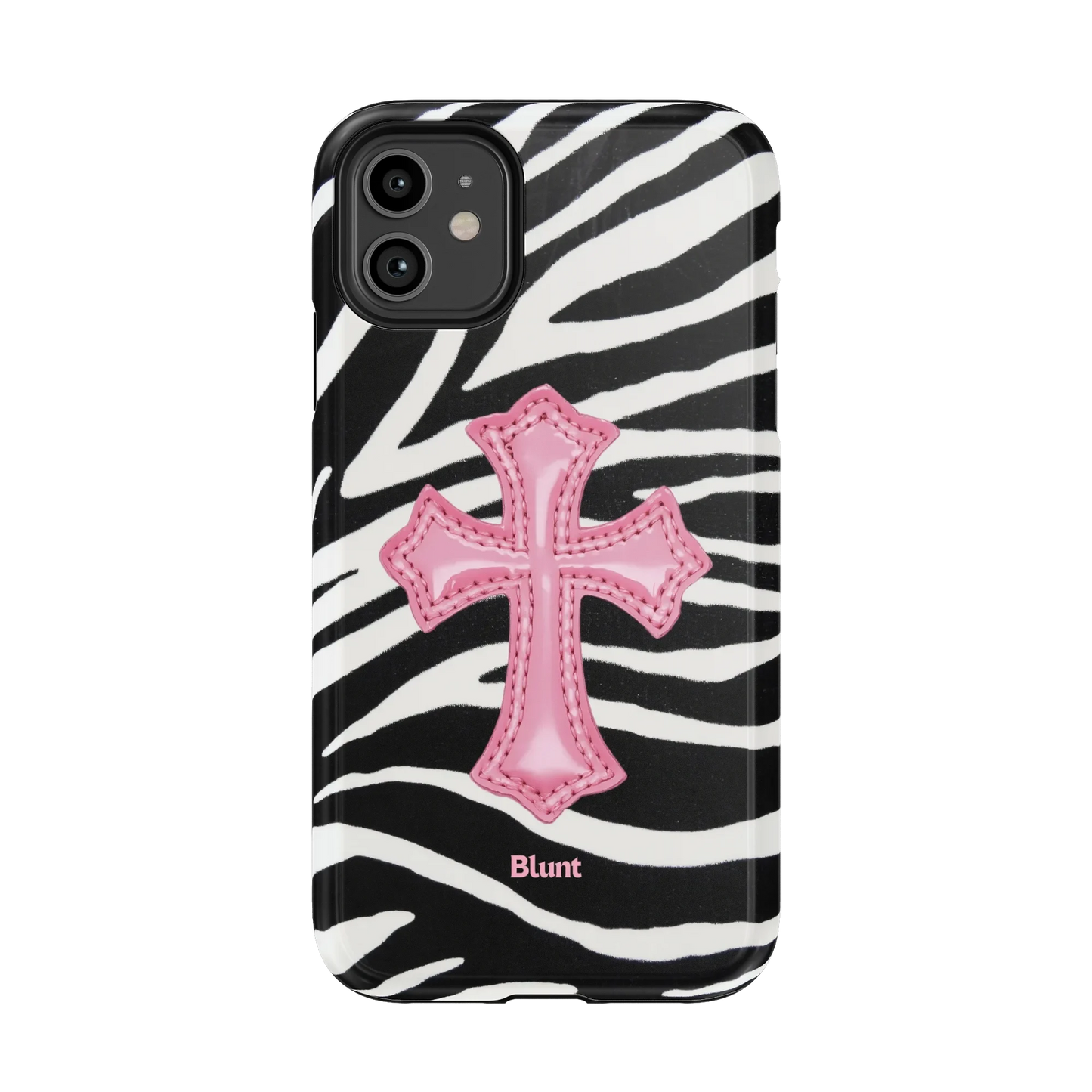 Zebra Halo iPhone Case