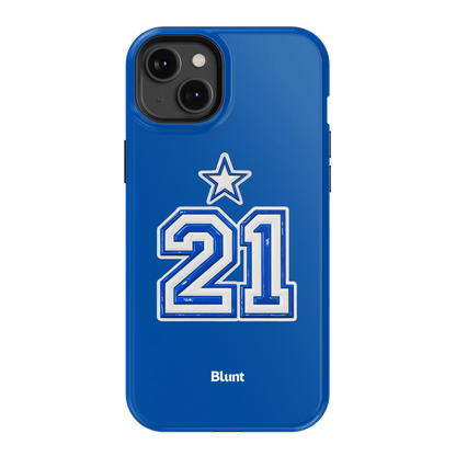 Blue All Star iPhone Case