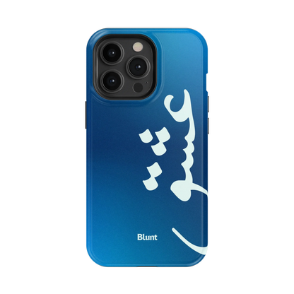 Blue Love iPhone Case