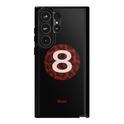 Red Cheetah Magic 8 Samsung Case