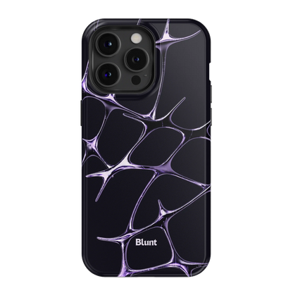 Violet Web iPhone Case