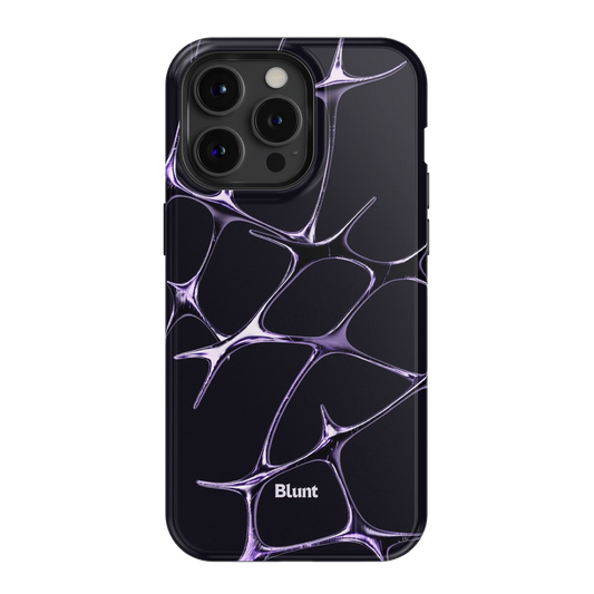 Violet Web iPhone Case