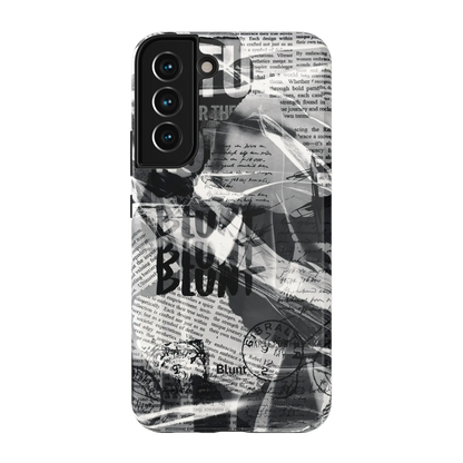 Black Love Letter Samsung Case