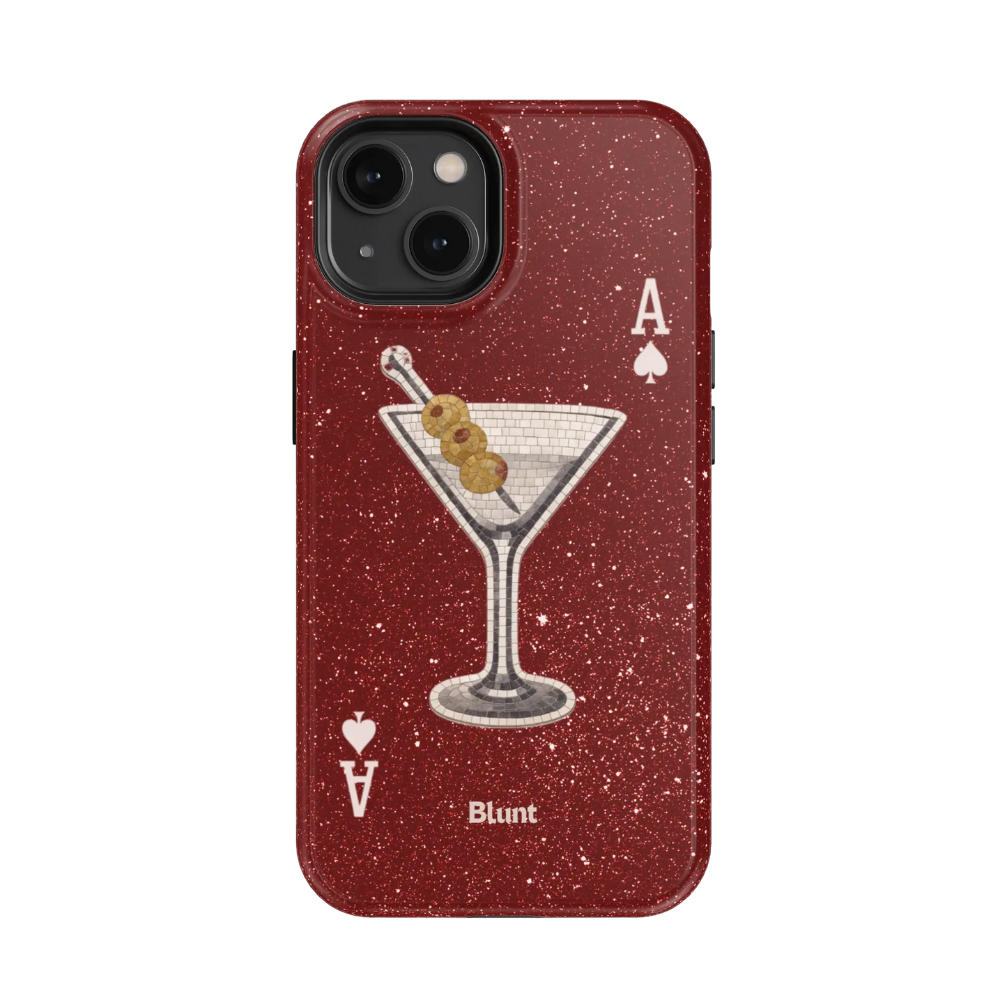 Red Dirty Martini iPhone Case