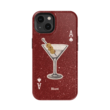 Red Dirty Martini iPhone Case