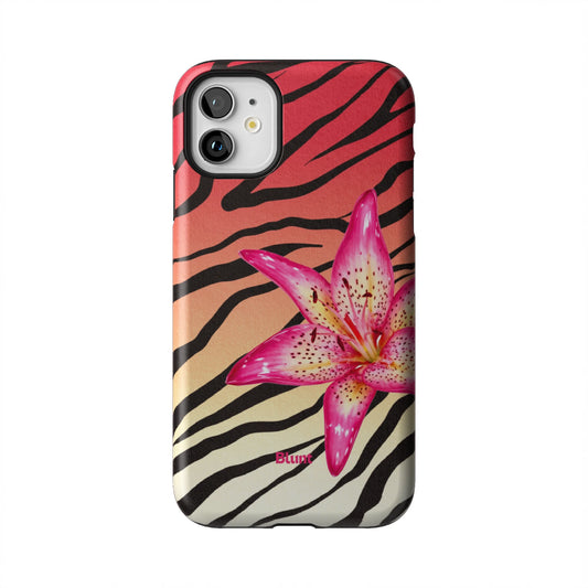 Striped-Lilly-iphone-case-iPhone 11-1