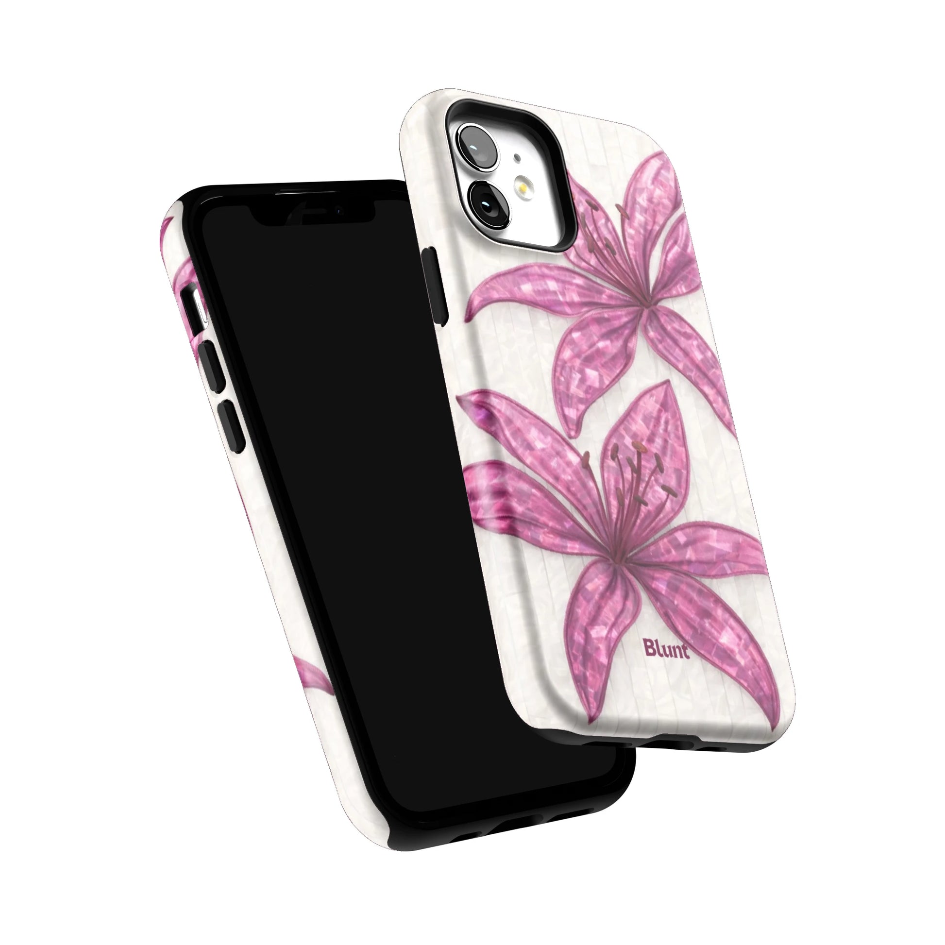 Purple-Floral-Luster-iphone-case-iPhone 12-5