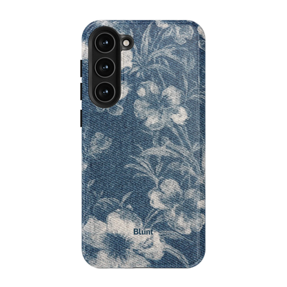 Denim Bloom Samsung Case