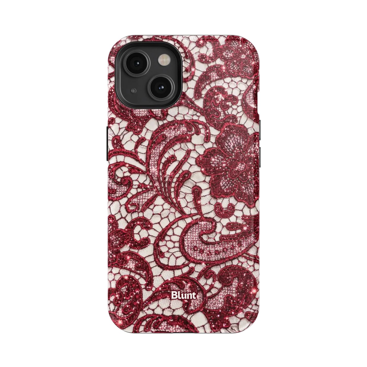 Crimson Lace iPhone Case