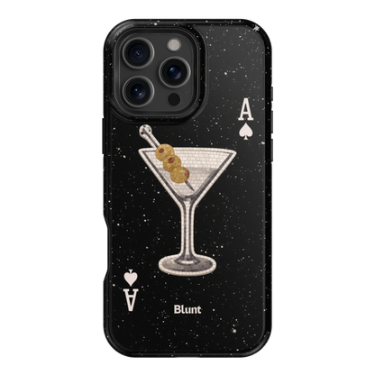 Black Dirty Martini iPhone Case