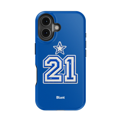 Blue All Star iPhone Case