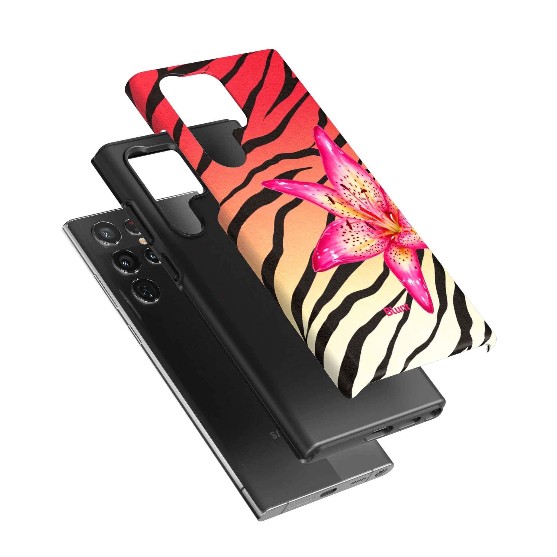 Striped-Lilly-samsung-case-Galaxy S22 Ultra-3