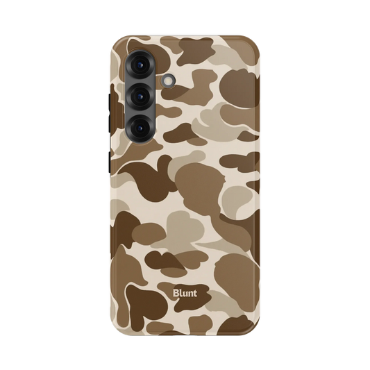 Brown Camo Samsung Case