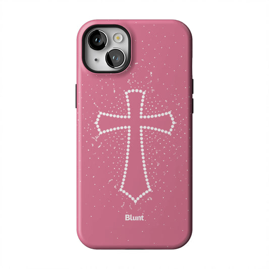 Pink-Diamara-iphone-case-iPhone 14 Plus-1