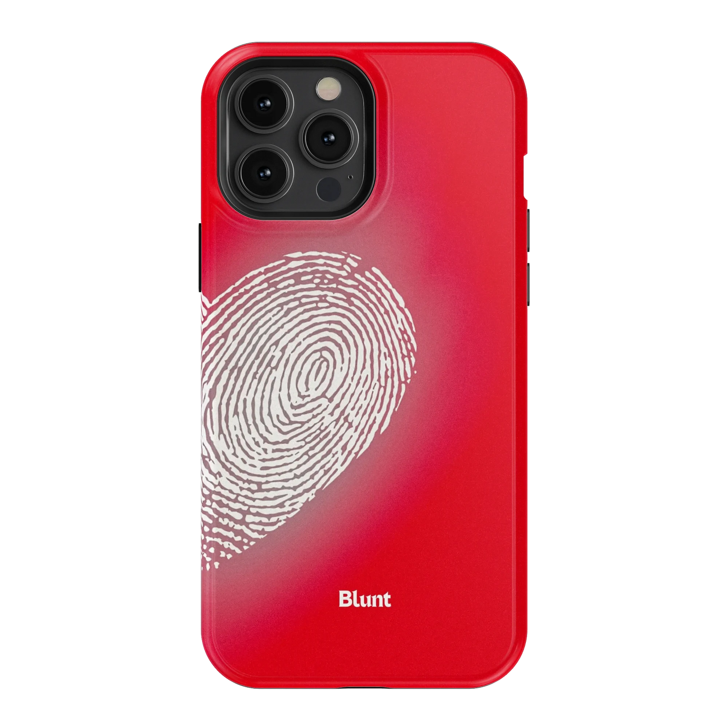 Heart Print Red iPhone Case