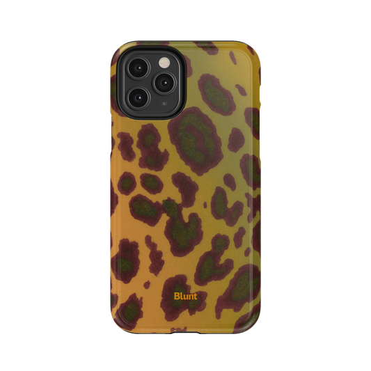 Cranberry Cheetah iPhone Case