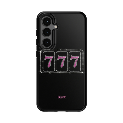 Pink Lucky 777 Samsung Case