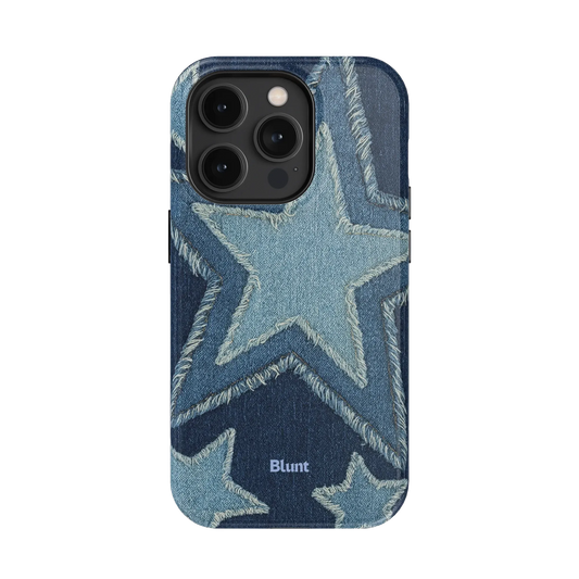 Denim Star iPhone Case