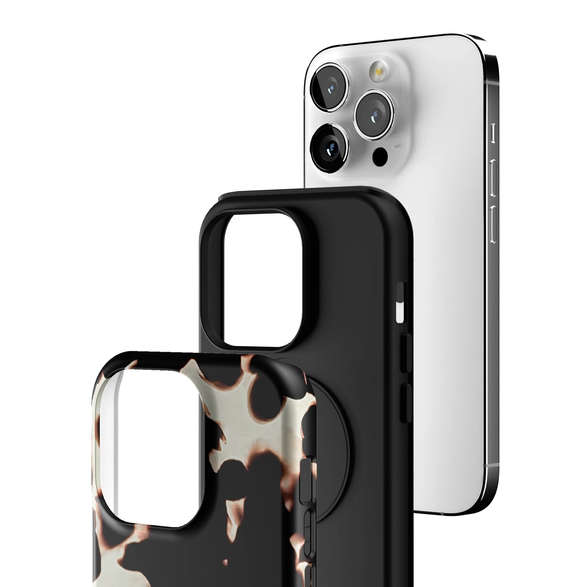 Night Cowhide iPhone Case gallery - Iphone_14_Pro_3