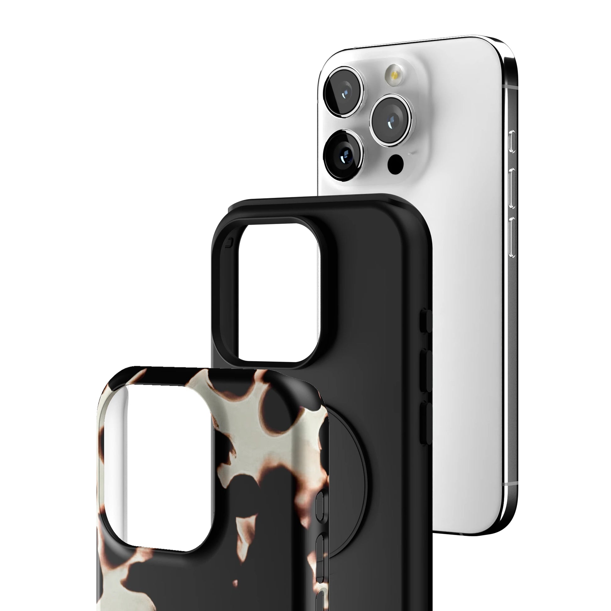 Night Cowhide iPhone Case gallery - Iphone_15_Pro_3