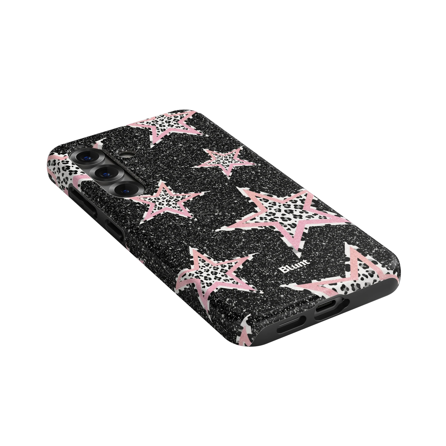 Pink Zebra Stars Samsung Case