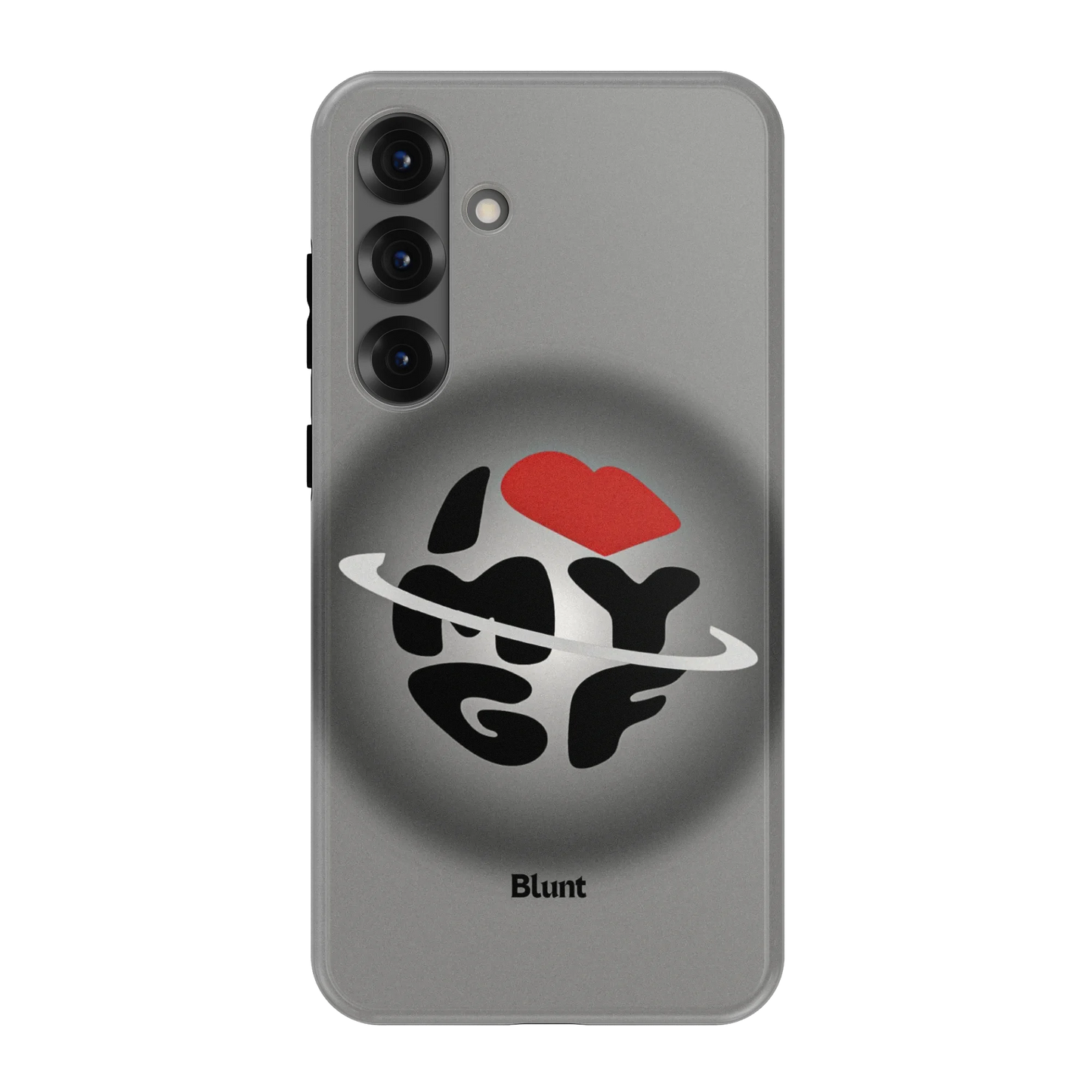 Grey Aura Girlfriend Samsung Case