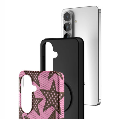 Pink-Polka-Star-samsung-case-Galaxy S26-3