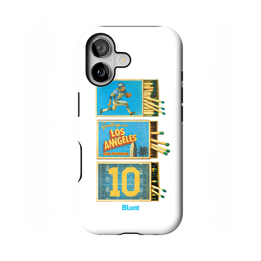 LA Coast Football iPhone Case