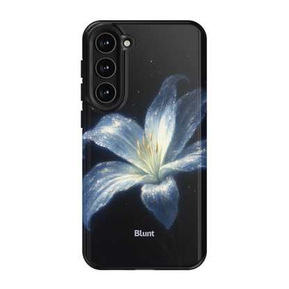 Blue Lilly Samsung Case
