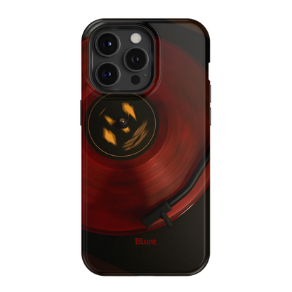 Crimson Echo iPhone Case