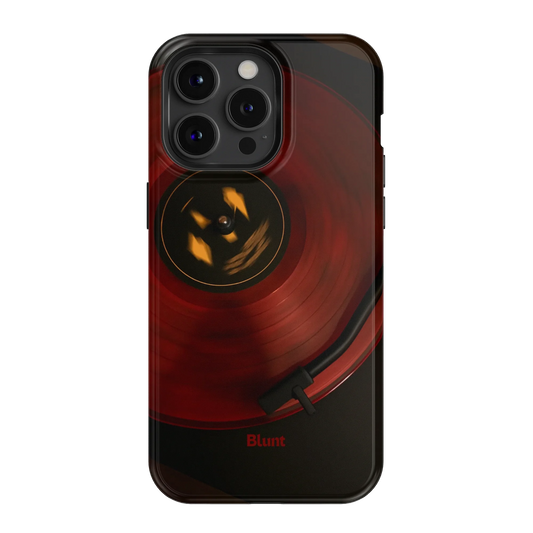 Crimson Echo iPhone Case