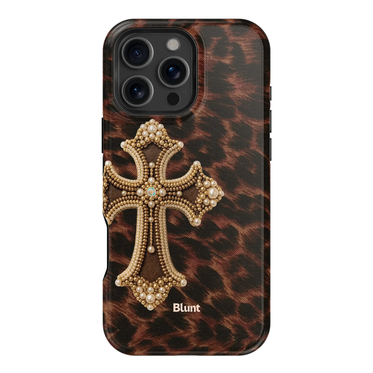 Bedazzled Cross iPhone Case