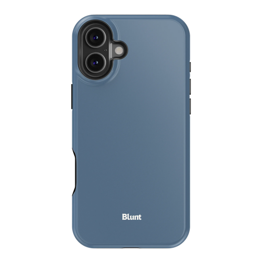 Slate Blue iPhone Case