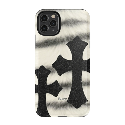 Onyx Cross iPhone Case