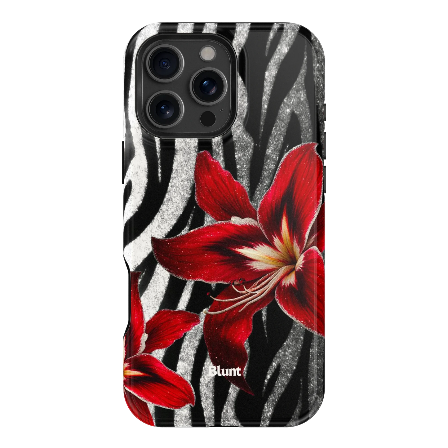 Zebra Rouge iPhone Case