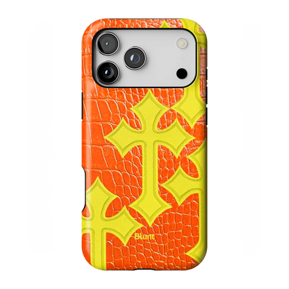 Neon Blessing iPhone Case