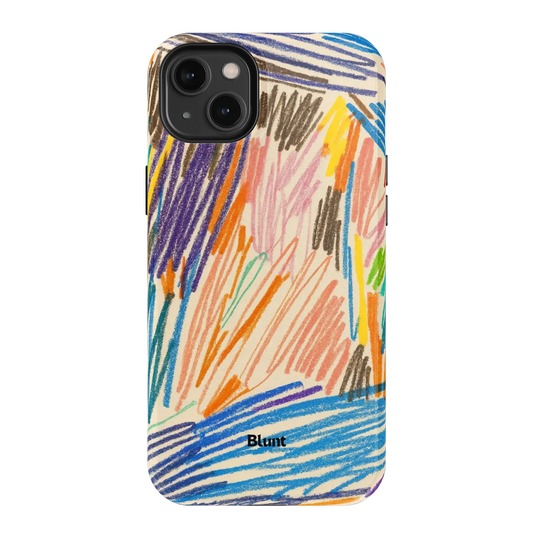 Static Lines iPhone Case