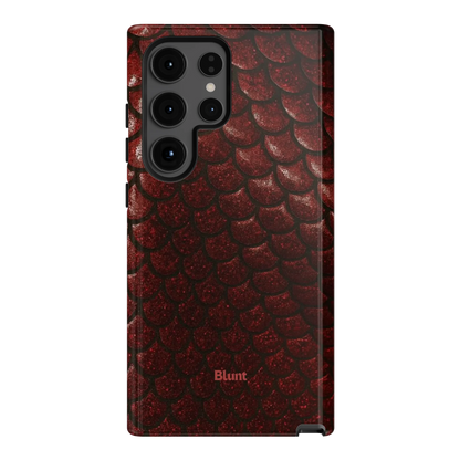 Crimson Depth Samsung Case