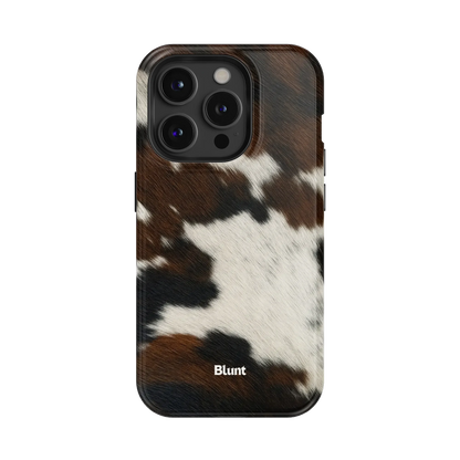 Chestnut Cowhide iPhone Case