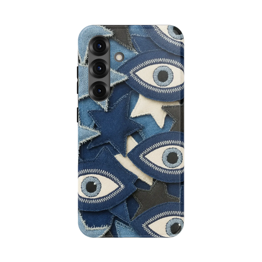 Evil Eye Denim Samsung Case