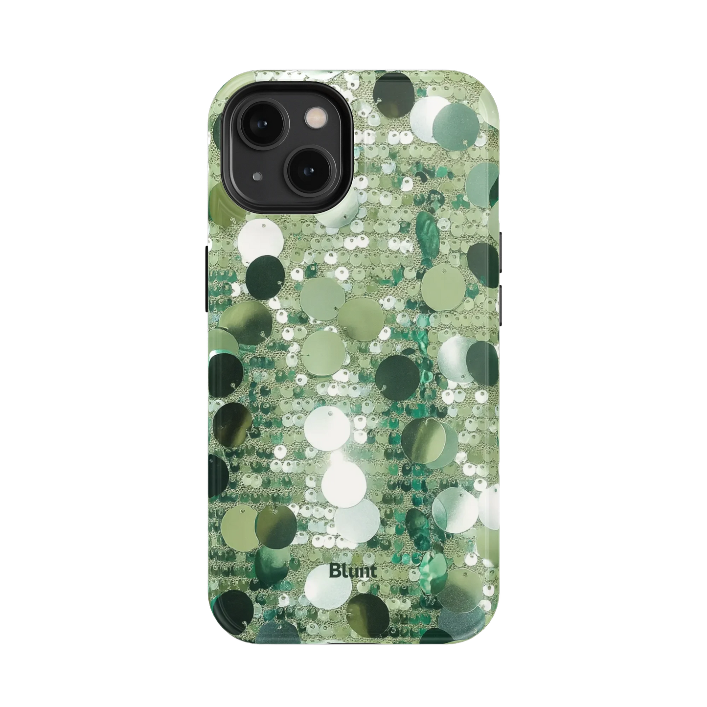 Sage Glitz iPhone Case