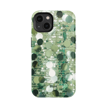 Sage Glitz iPhone Case