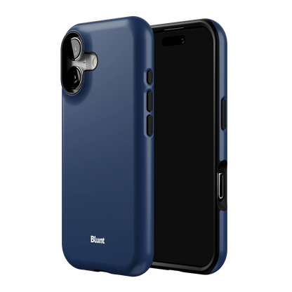 Navy Ink iPhone Case