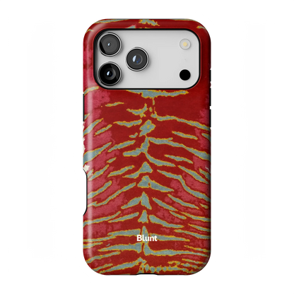 Crimson Veins iPhone Case