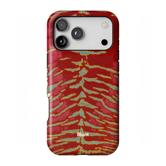 Crimson Veins iPhone Case
