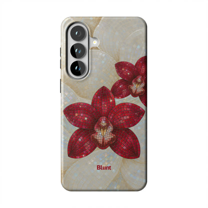 Crimson Orchid Samsung Case