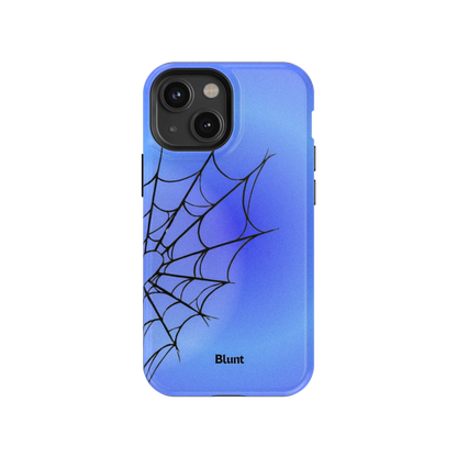 Blue Web iPhone Case