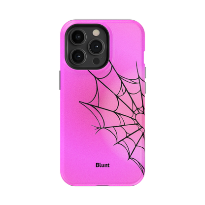 Pink Web iPhone Case