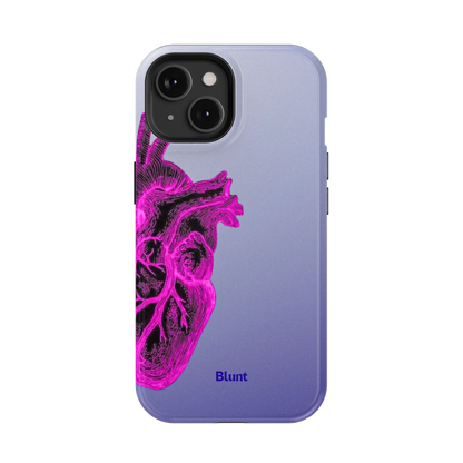 Anatomy Heart Pink iPhone Case