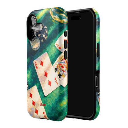 Painted Ace iPhone Case